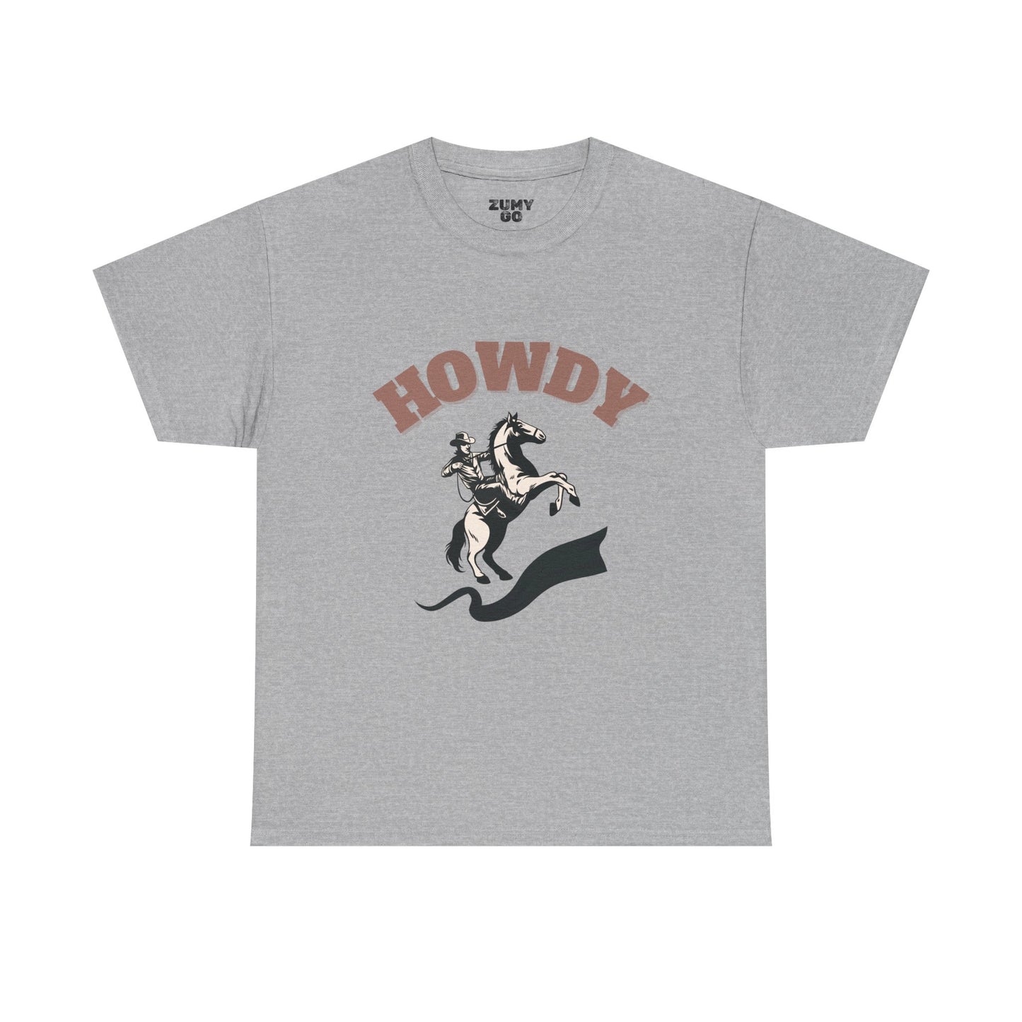 Howdy Cowboy - Western Style Graphic Tee