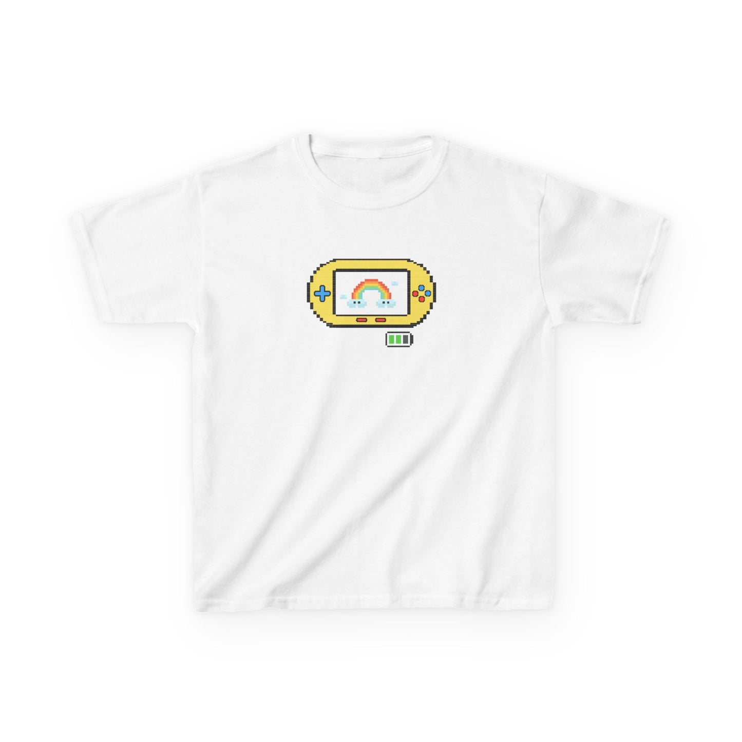 Pixel Handheld Game Console Cropped T-Shirt