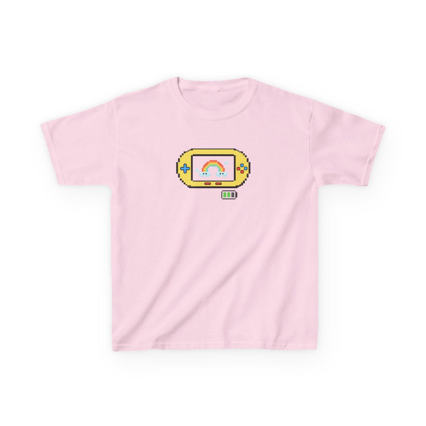 Pixel Handheld Game Console Cropped T-Shirt