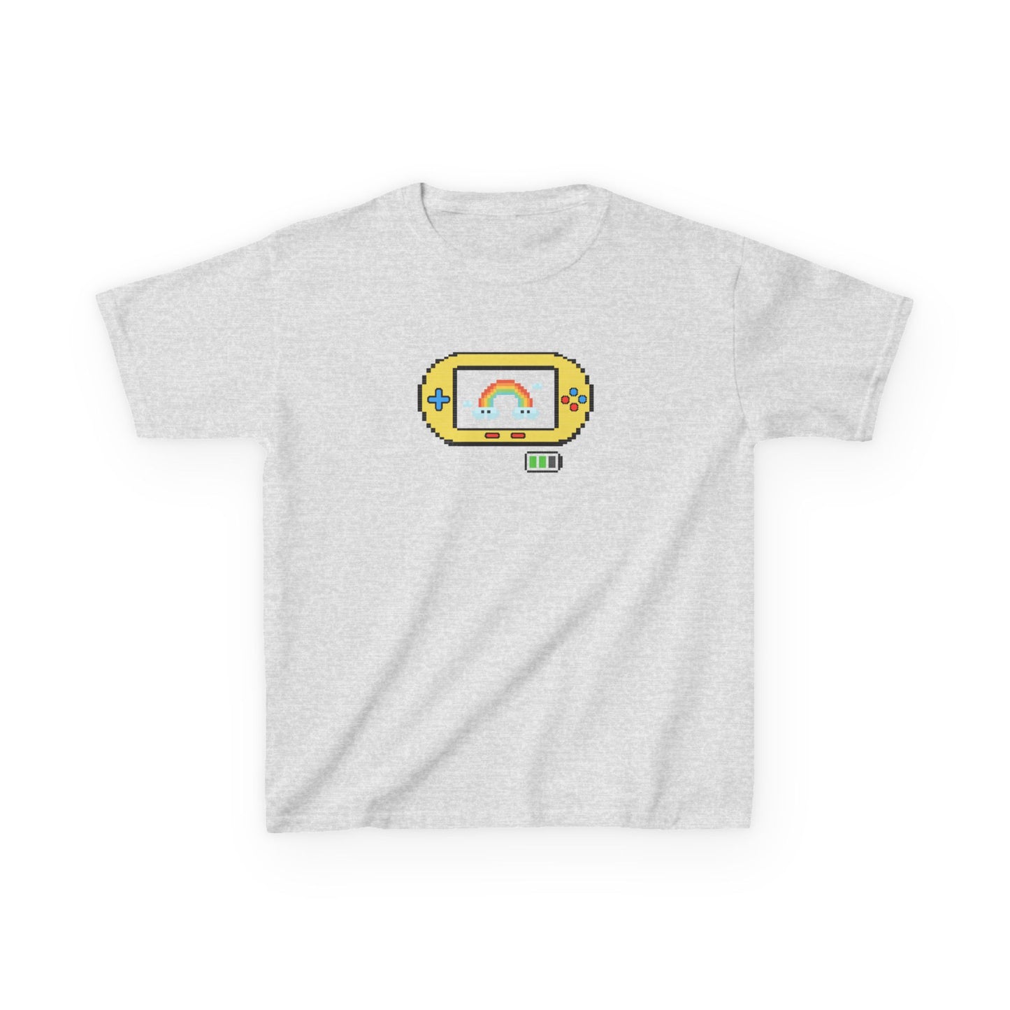 Pixel Handheld Game Console Cropped T-Shirt