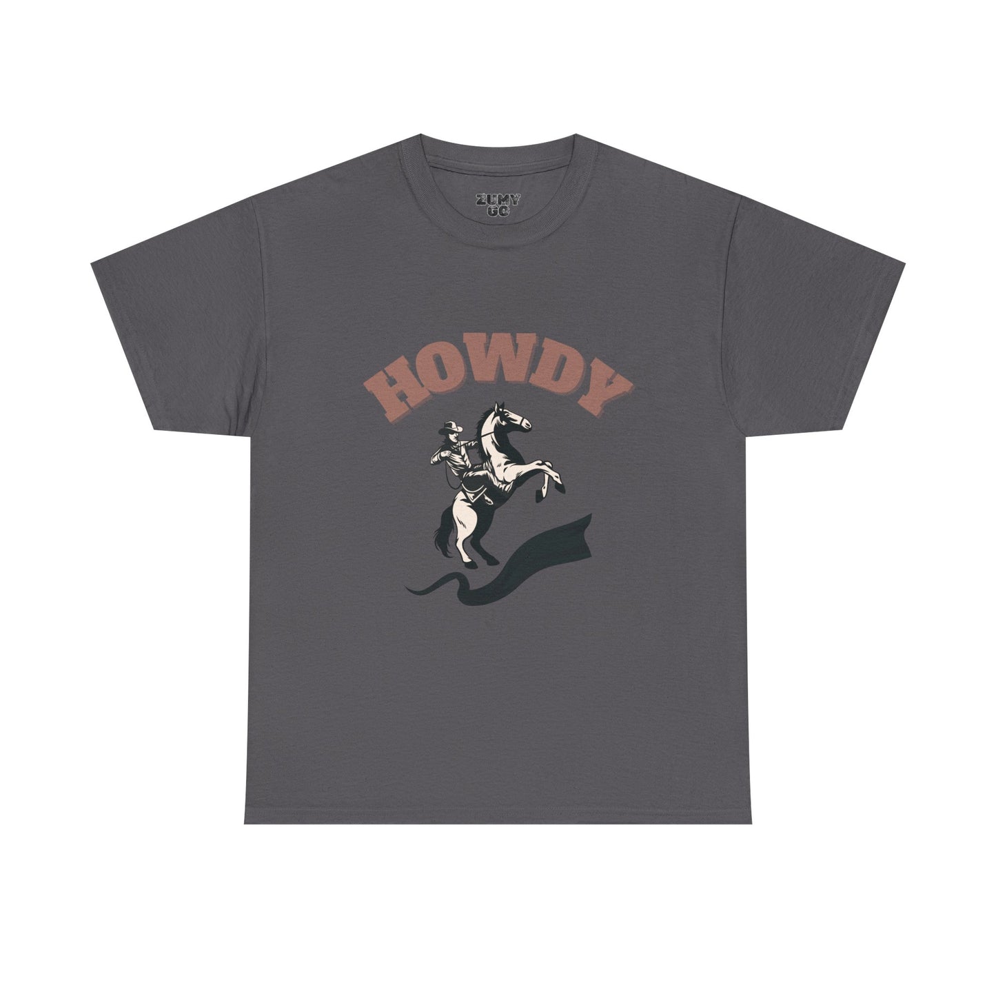 Howdy Cowboy - Western Style Graphic Tee