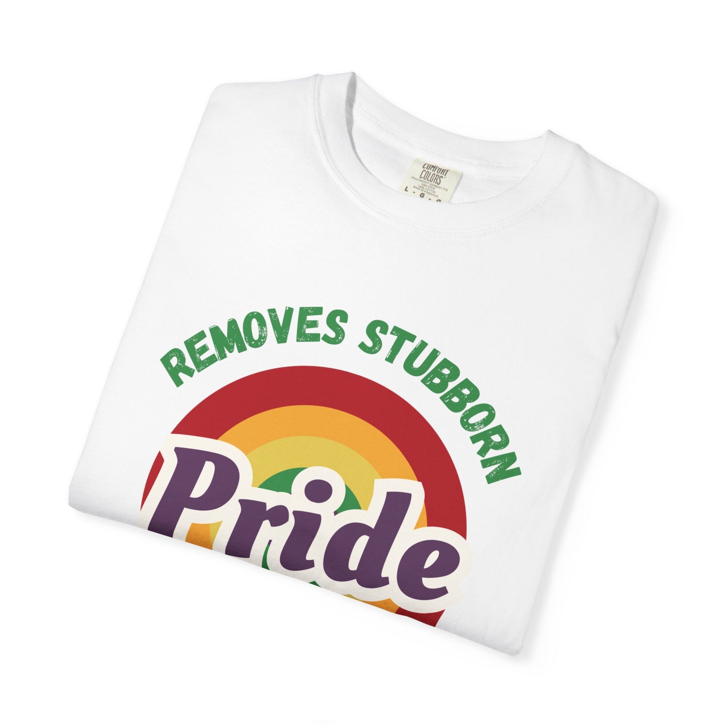 Pride Rainbow Graphic Oversized Tee