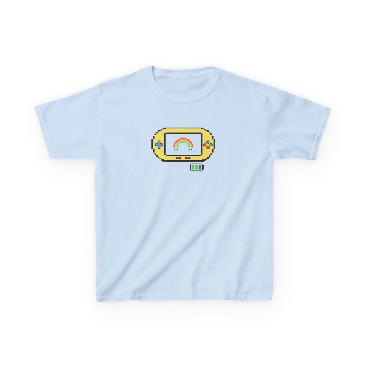 Pixel Handheld Game Console Cropped T-Shirt