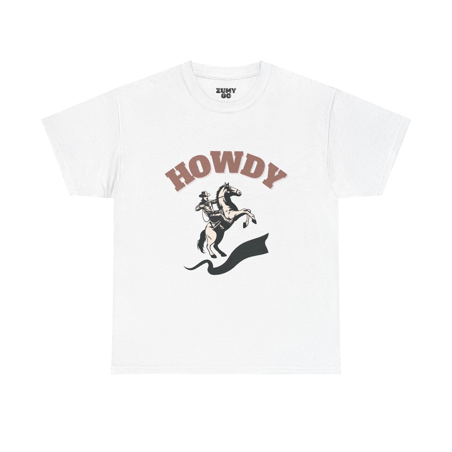 Howdy Cowboy - Western Style Graphic Tee