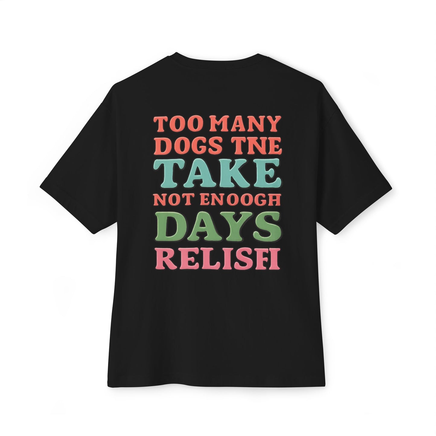 Fun Hot Dogs Unisex Oversized Tee