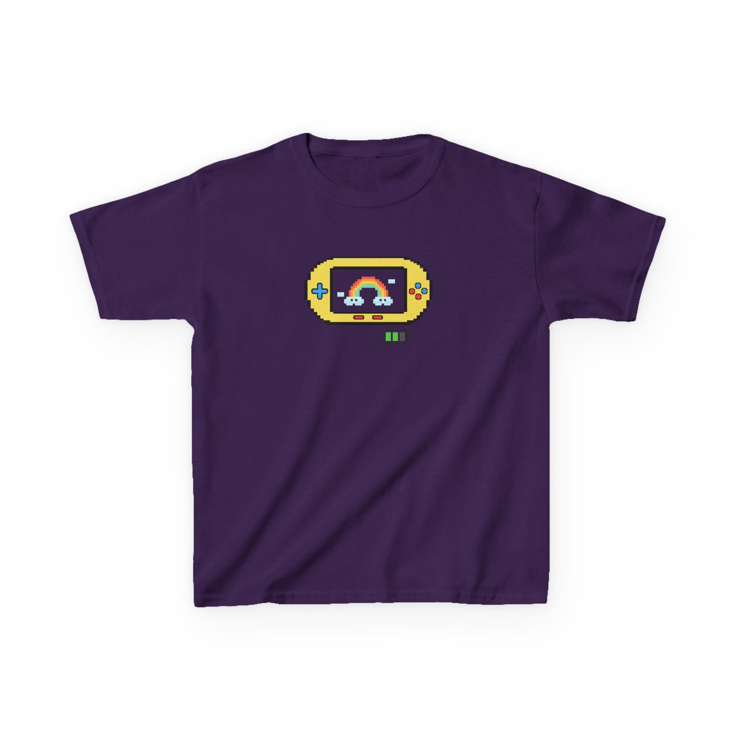 Pixel Handheld Game Console Cropped T-Shirt