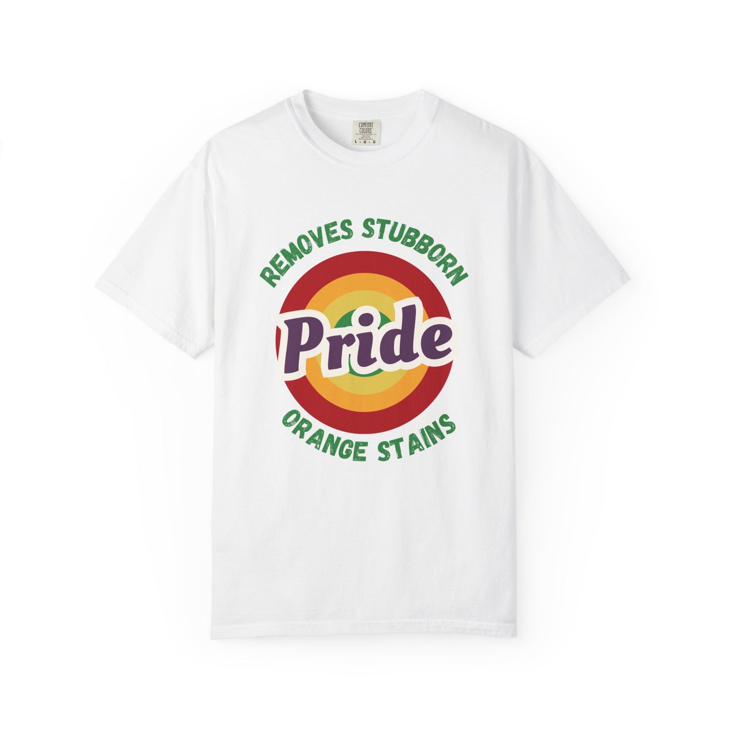 Pride Rainbow Graphic Oversized Tee