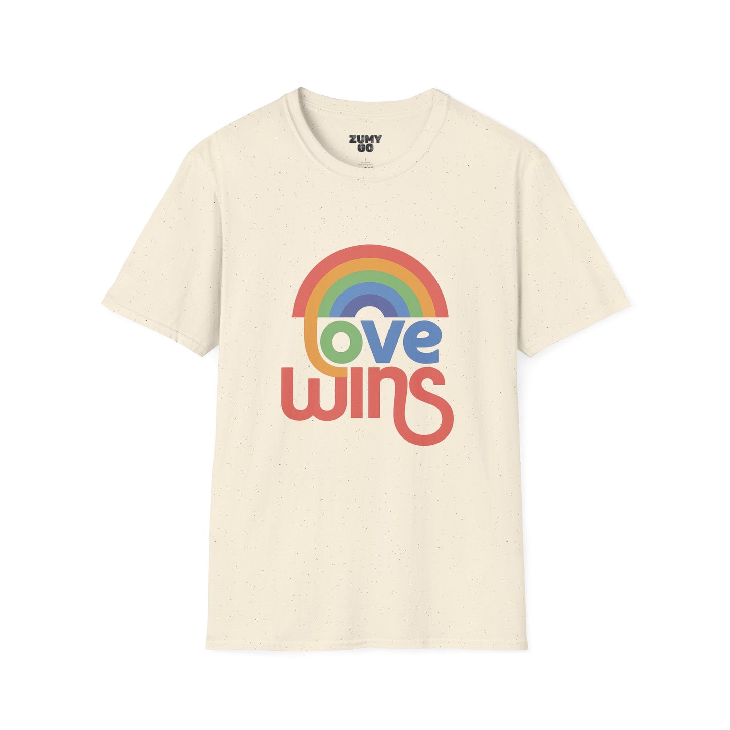 Unisex Love Wins Rainbow Tee