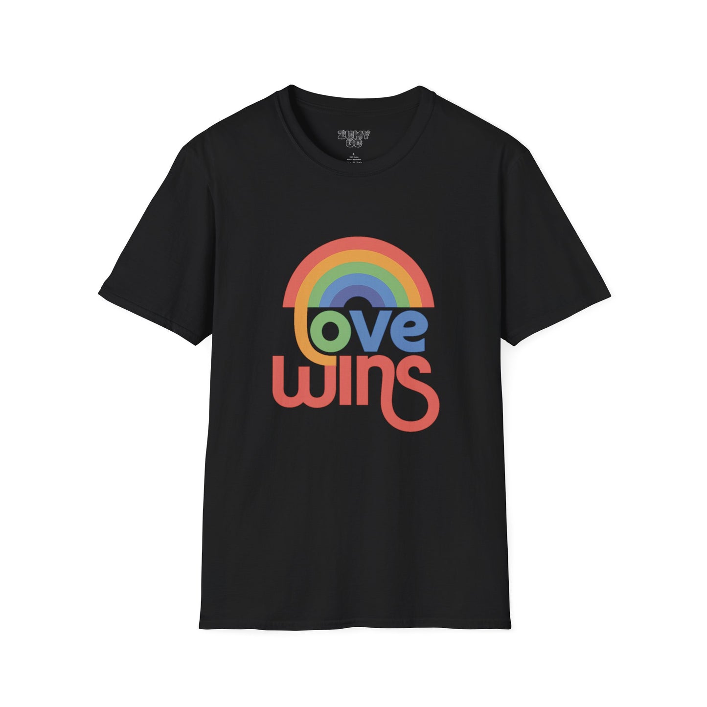 Unisex Love Wins Rainbow Tee