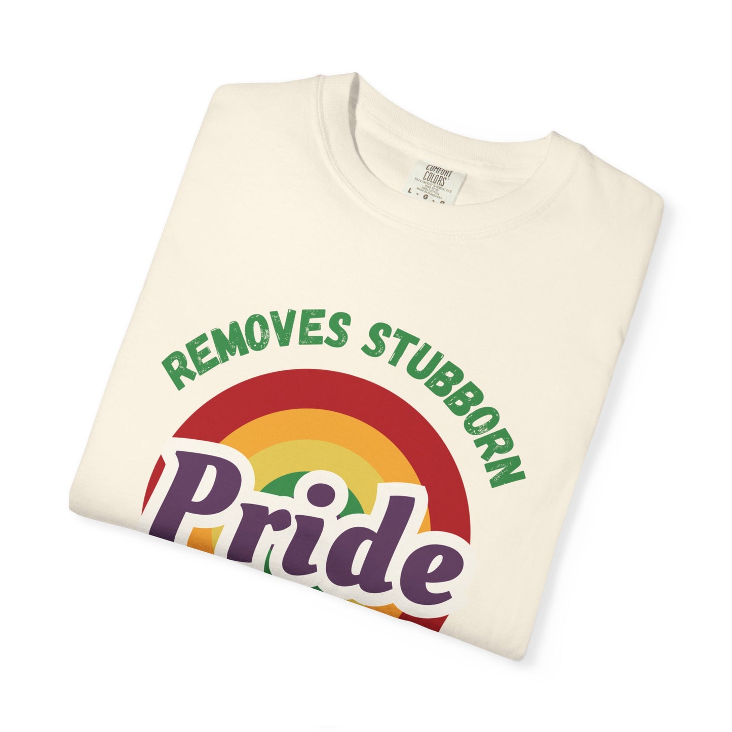 Pride Rainbow Graphic Oversized Tee