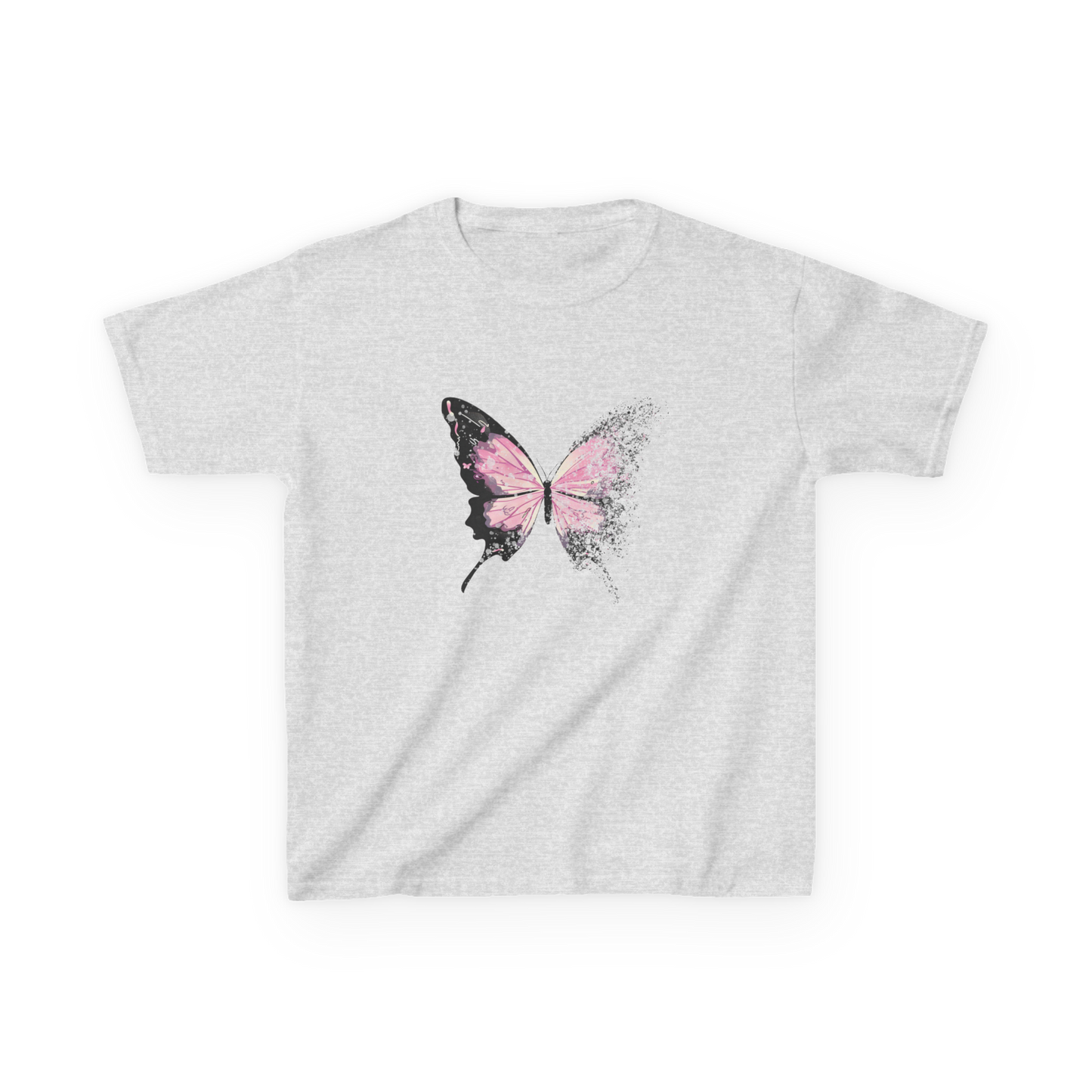Butterfly Graphic Cropped Tee