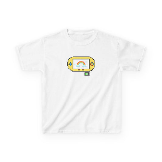 Pixel Handheld Game Console Cropped T-Shirt