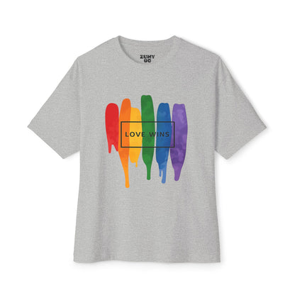 Love Wins LGBT Pride Oversized Tee