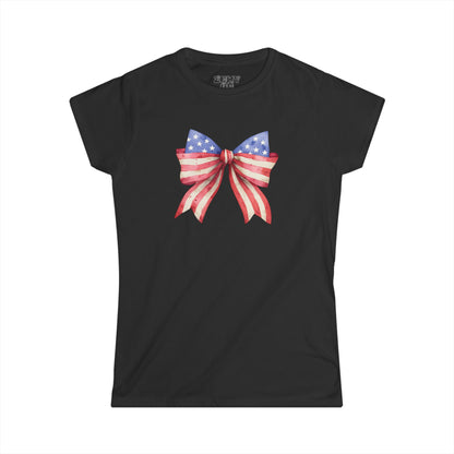 July 4th Bow Tee