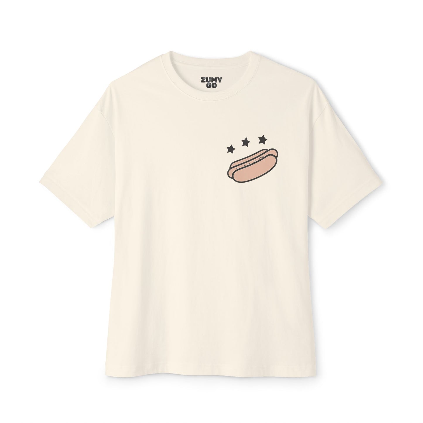 Fun Hot Dogs Unisex Oversized Tee