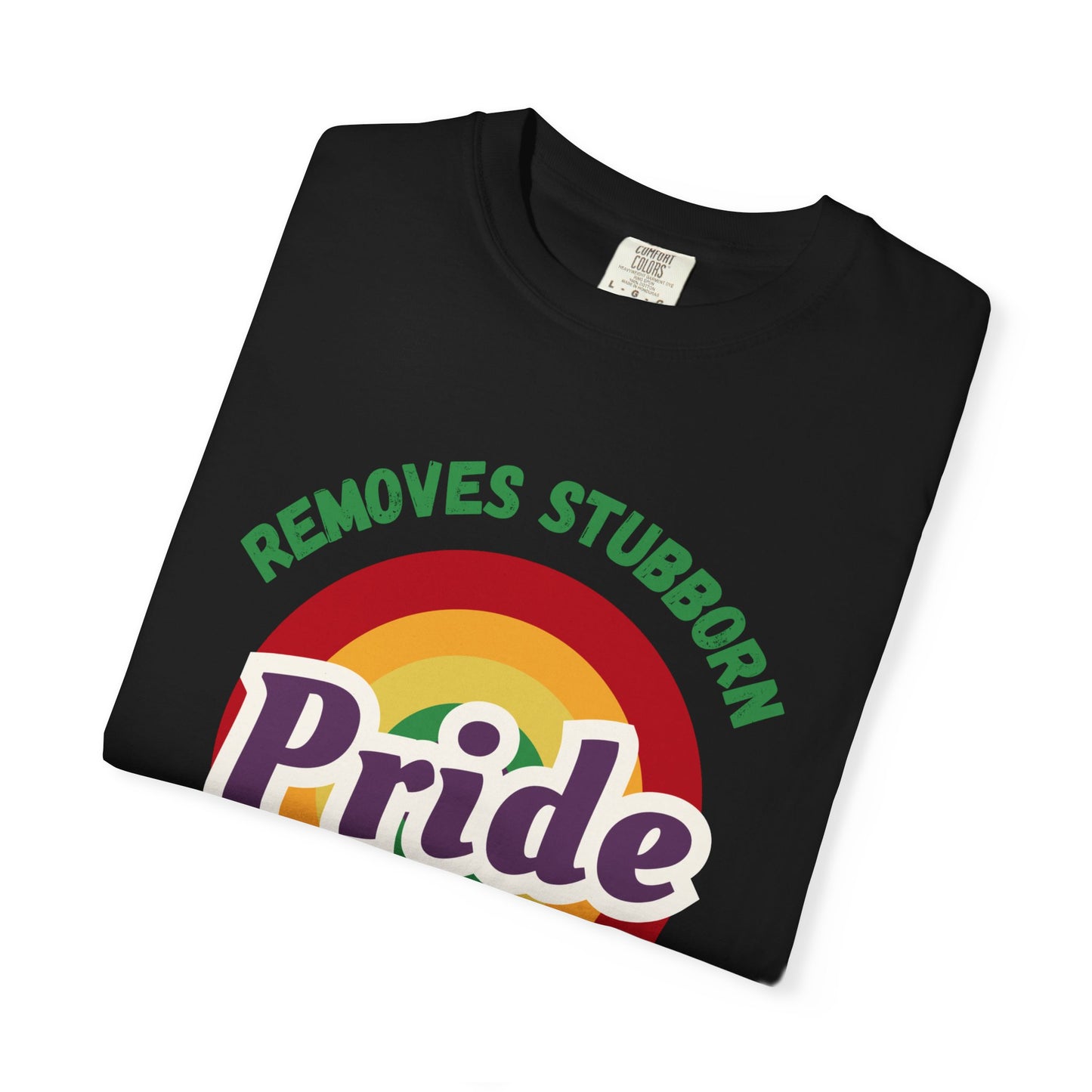 Pride Rainbow Graphic Oversized Tee