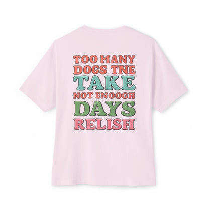 Fun Hot Dogs Unisex Oversized Tee