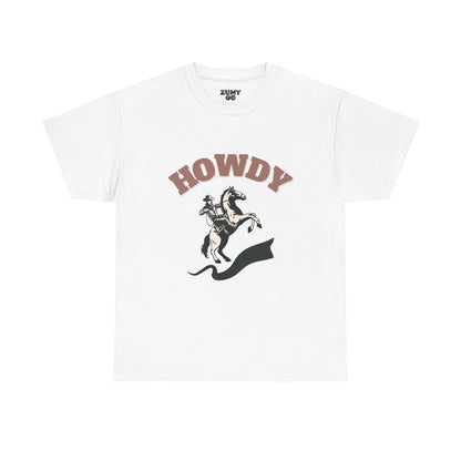 Howdy Cowboy - Western Style Graphic Tee