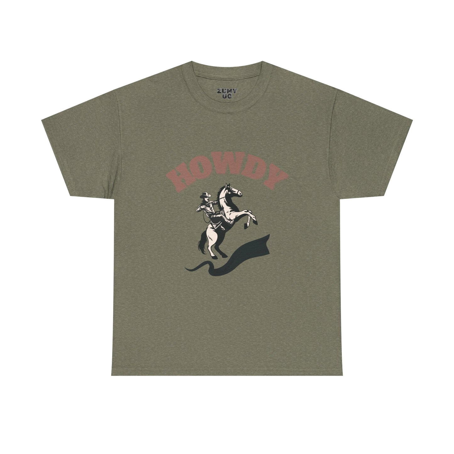 Howdy Cowboy - Western Style Graphic Tee
