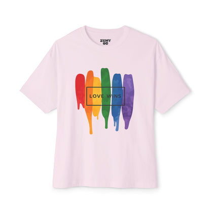 Love Wins LGBT Pride Oversized Tee