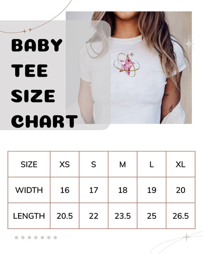 Cyber Heart Graphic Cropped Tee