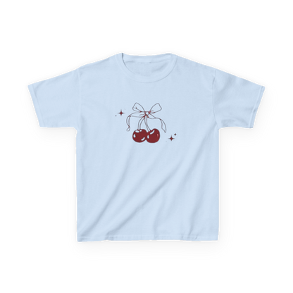 Cherries Graphic Cropped Top
