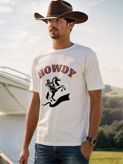 Howdy Cowboy - Western Style Graphic Tee