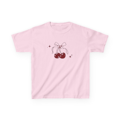 Cherries Graphic Cropped Top