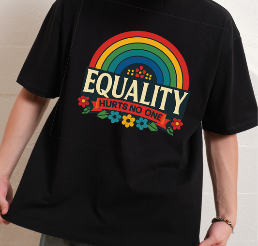Rainbow Pride Oversized Tee